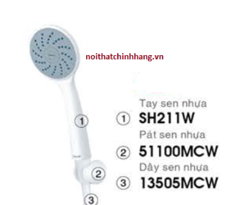 Tay sen tắm nóng lạnh CAESAR SH211W