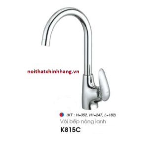 Vòi Bếp Gắn Chậu Nóng Lạnh Caesar K815C