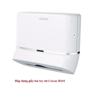 Hộp đựng giấy lau tay rút Caesar H101