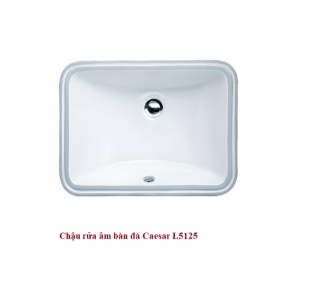 Chậu rửa mặt âm bàn Caesar L5125