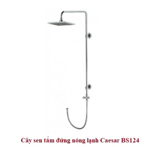 Cây sen tắm đứng nóng lạnh Caesar BS124