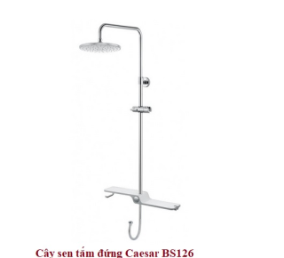 Cây sen tắm đứng nóng lạnh Caesar BS126