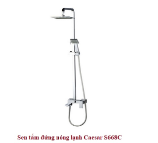 Sen cây tắm nóng lạnh Caesar S668C