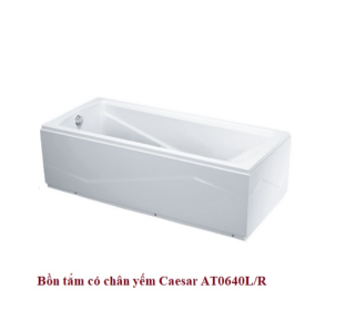 Bồn Tắm Chân Yếm - CAESAR AT0640L/R