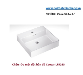 Chậu rửa mặt dương bàn CAESAR LF5263