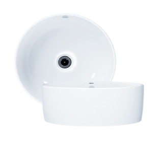 Chậu Rửa Mặt Lavabo tròn đặt bàn đá Caesar L5225